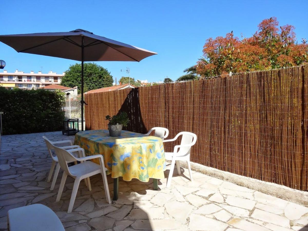 Les Ondes - Terrasse Rdc Villa Calme Parking Proche Plage Antibes Luaran gambar