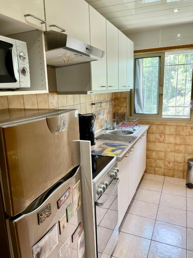Les Ondes - Terrasse Rdc Villa Calme Parking Proche Plage Antibes Luaran gambar